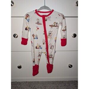 Bundle of Joy bamboo Peanuts Valentine's Zippy Newborn